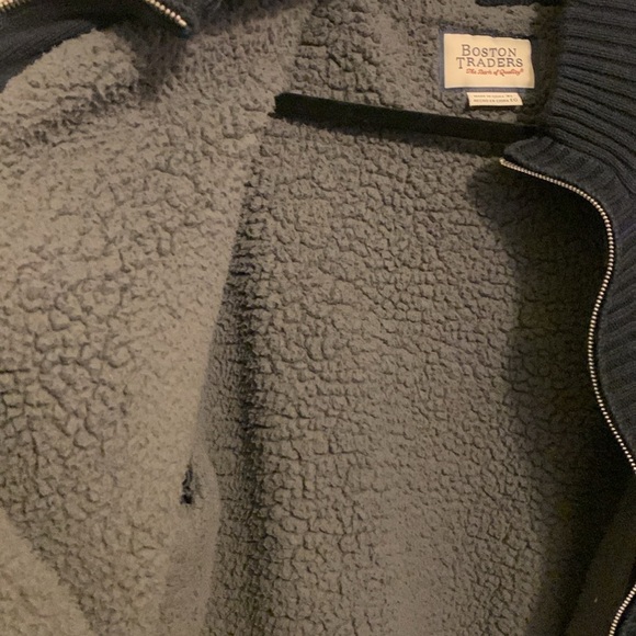 Boston Trader Full Zip Blue Jacket Size XL - Picture 5 of 10